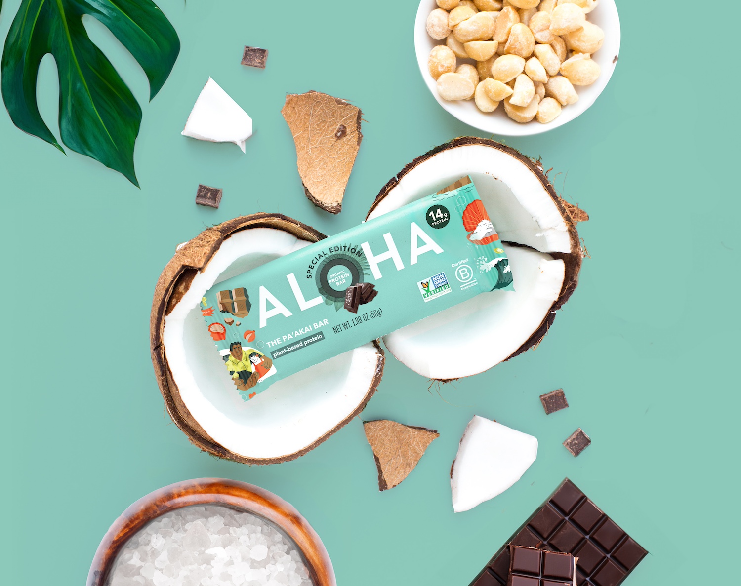 Aloha's pa'akai bar.